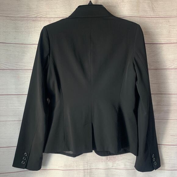 Apt. 9 Black Blazer Jacket Button Closure Size 4 - Picture 5 of 13
